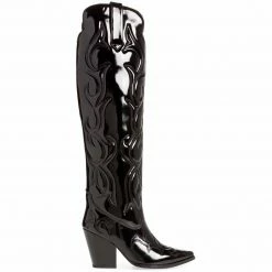 Jeffrey Campbell AMIGOS OVER THE KNEE BLACK