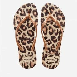 HAVAIANAS ANIMALS FC BEIGE/ROSE GOLD