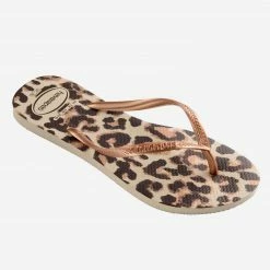 HAVAIANAS ANIMALS FC BEIGE/ROSE GOLD