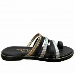 Athena Greek Sandals ATHENA GREEK 51B-559 BLACK / MULTI