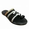 Athena Greek Sandals ATHENA GREEK 51B-559 BLACK / MULTI