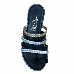 Athena Greek Sandals ATHENA GREEK 51B-559 BLACK / MULTI