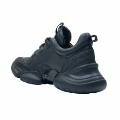 BALLY BLACK CLAIRE DUSTY SNEAKERS