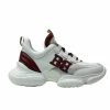 BALLY RED CLAIRE DUSTY SNEAKERS