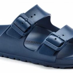 BIRKENSTOCK ARIZONA ESSENTIALS NAVY NARROW