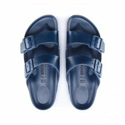 BIRKENSTOCK ARIZONA ESSENTIALS NAVY NARROW