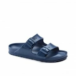 BIRKENSTOCK ARIZONA ESSENTIALS NAVY NARROW