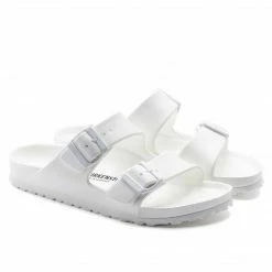 BIRKENSTOCK ARIZONA ESSENTIALS WHITE