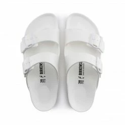 BIRKENSTOCK ARIZONA ESSENTIALS WHITE