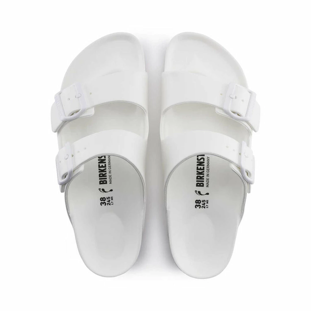 BIRKENSTOCK ARIZONA ESSENTIALS WHITE