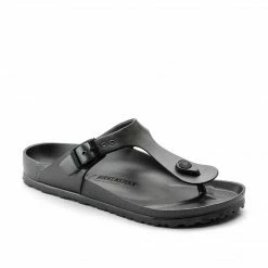 BIRKENSTOCK MEN GIZEH ESSENTIALS ANTHRACITE