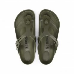 BIRKENSTOCK MEN GIZEH ESSENTIALS KHAKI