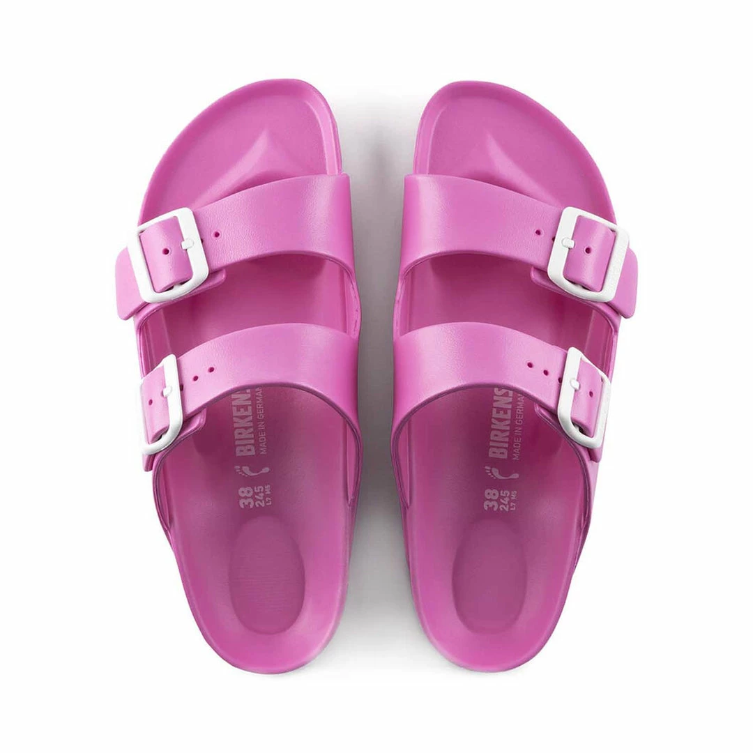 BIRKENSTOCK ARIZONA ESSENTIALS NEON PINK