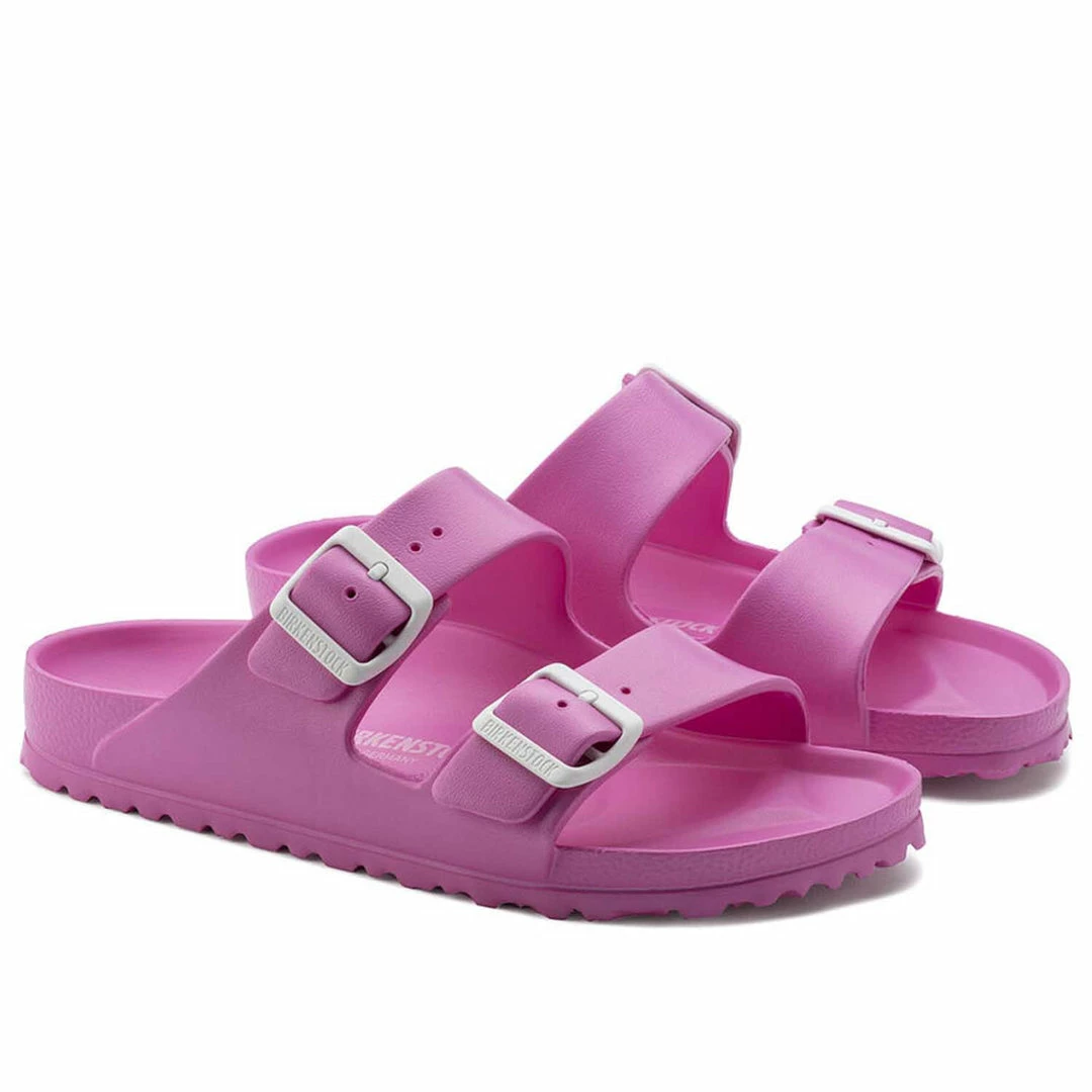 BIRKENSTOCK ARIZONA ESSENTIALS NEON PINK