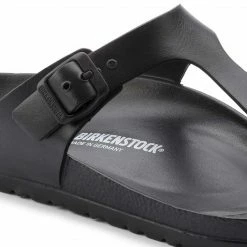 BIRKENSTOCK MEN GIZEH ESSENTIALS BLACK