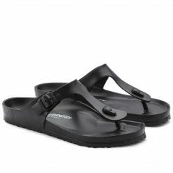 BIRKENSTOCK MEN GIZEH ESSENTIALS BLACK