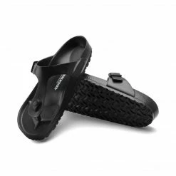 BIRKENSTOCK MEN GIZEH ESSENTIALS BLACK