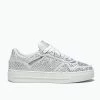 CRIME LONDON LOW TOP OFF COURT SHINY