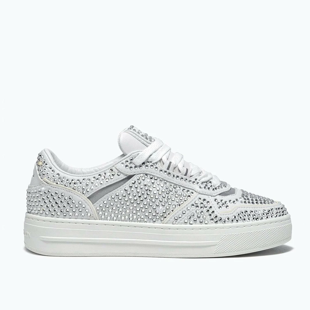CRIME LONDON LOW TOP OFF COURT SHINY