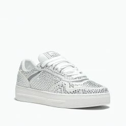 CRIME LONDON LOW TOP OFF COURT SHINY