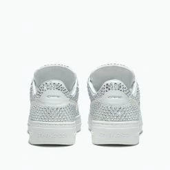 CRIME LONDON LOW TOP OFF COURT SHINY