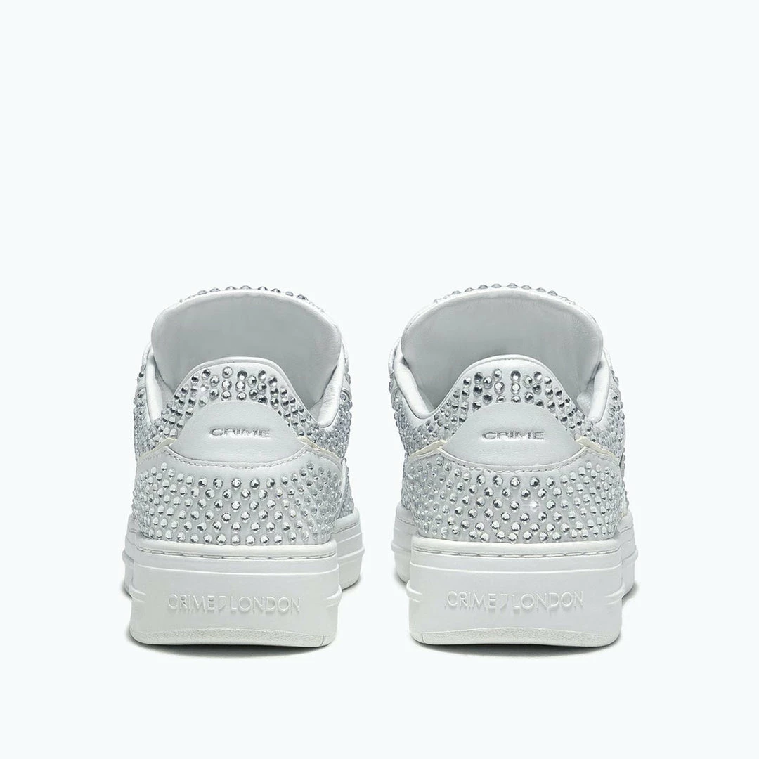 CRIME LONDON LOW TOP OFF COURT SHINY