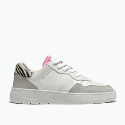 CRIME LONDON TIMELESS LOW TOP PINKY