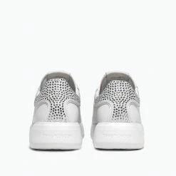 CRIME LONDON LOW TOP LEVEL UP WHITE