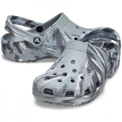 CROCS LIGHT GREY/MULTI