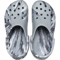 CROCS LIGHT GREY/MULTI