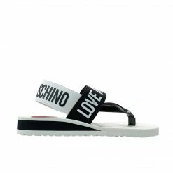 LOVE MOSCHINO BLACK SANDAL