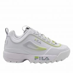 FILA DISRUPTOR II FUTURESKIN WHITE LIME PUNCH