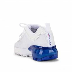 FILA DISRUPTOR 2A WHITE, BLUE & MAGENTA