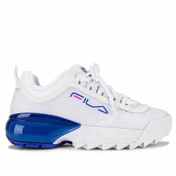 FILA DISRUPTOR 2A WHITE, BLUE & MAGENTA