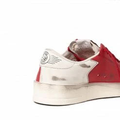 Golden Goose Deluxe Brand GOLDEN GOOSE STARDAN WHITE / RED