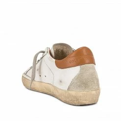Golden Goose Deluxe Brand GOLDEN GOOSE SUPERSTAR WHITE BROWN