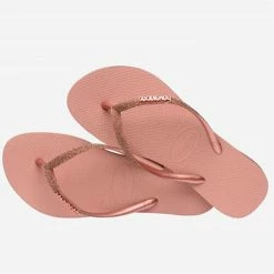 HAVAIANAS SLIM SPARKLE II FC CROCUS ROSE