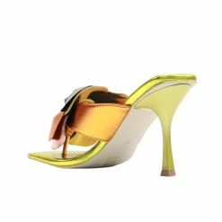 JEFFREY CAMPBELL FLOWERS YELLOW HEEL