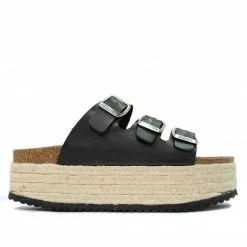 Jeffrey Campbell BLACK PLATFORM SLIDE