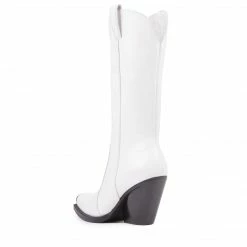 Jeffrey Campbell OVERKILL WHITE WESTERN BOOTS