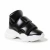 JEFFREY CAMPBELL Retina Velcro Sneakers Black