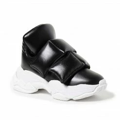 JEFFREY CAMPBELL Retina Velcro Sneakers Black