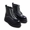 JEFFREY CAMPBELL LOCURA BLACK BOOTS