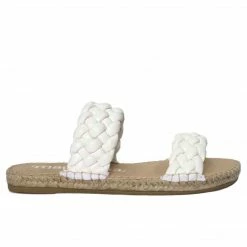 MACARENA PLAYA204 BRAIDED SANDAL WHITE