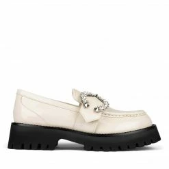 Jeffrey Campbell RECESS-O IVORY PATENT LOAFER