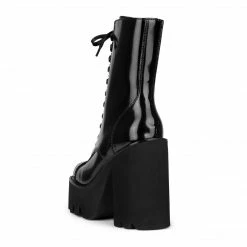 Jeffrey Campbell VIKING-2 BLACK BOOTS