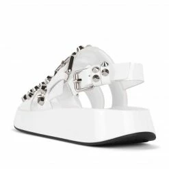 Jeffrey Campbell MIYAMOTO STUDDED PLATFORM SLINGBACK SANDAL