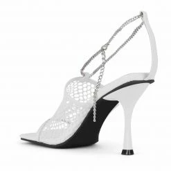 Jeffrey Campbell AMELINE-MS HEELED MESH SANDAL