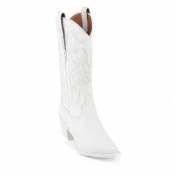 Jeffrey Campbell DAGGET WHITE BOOTS
