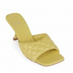 JEFFREY CAMPBELL MR-BIG-Q QUILTED HEEL